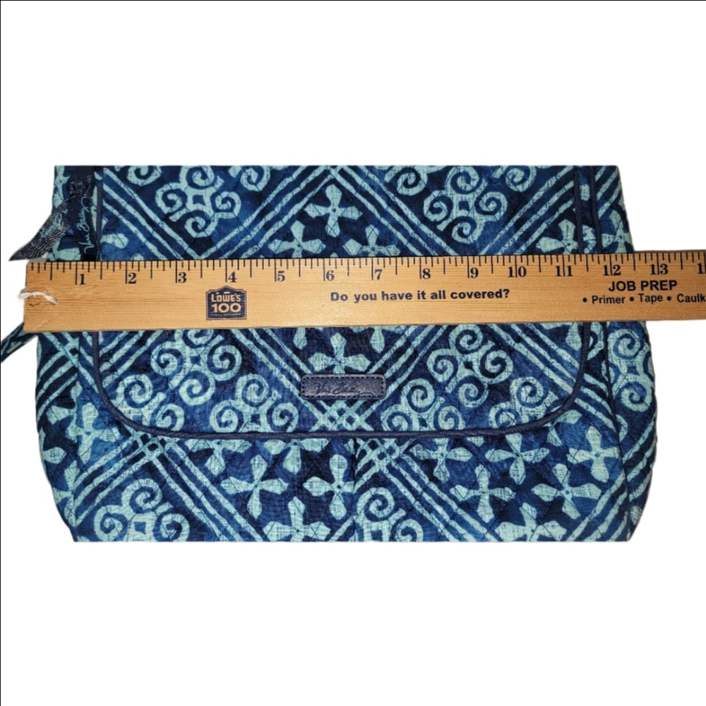 VERA BRADLEY TRIPLE ZIP HIPSTER CROSSBODY in MOROCCAN CUBAN TILES - Picture 7 of 10